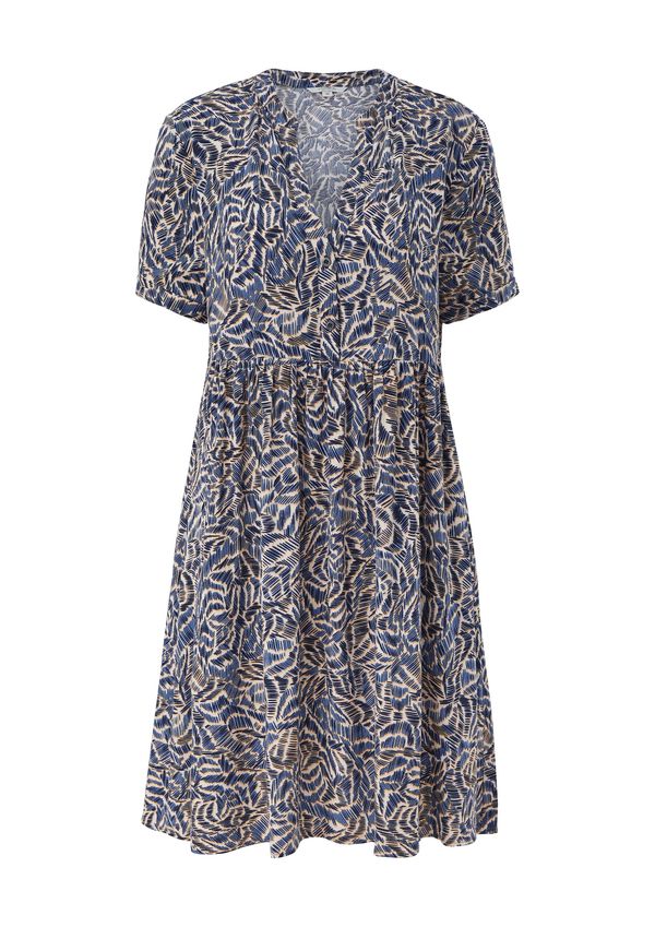 comma casual identity comma casual identity Košulja haljina  bež / boja pijeska / plava / mornarsko plava