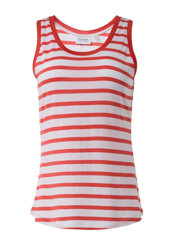 comma casual identity comma casual identity Top  crvena / bijela