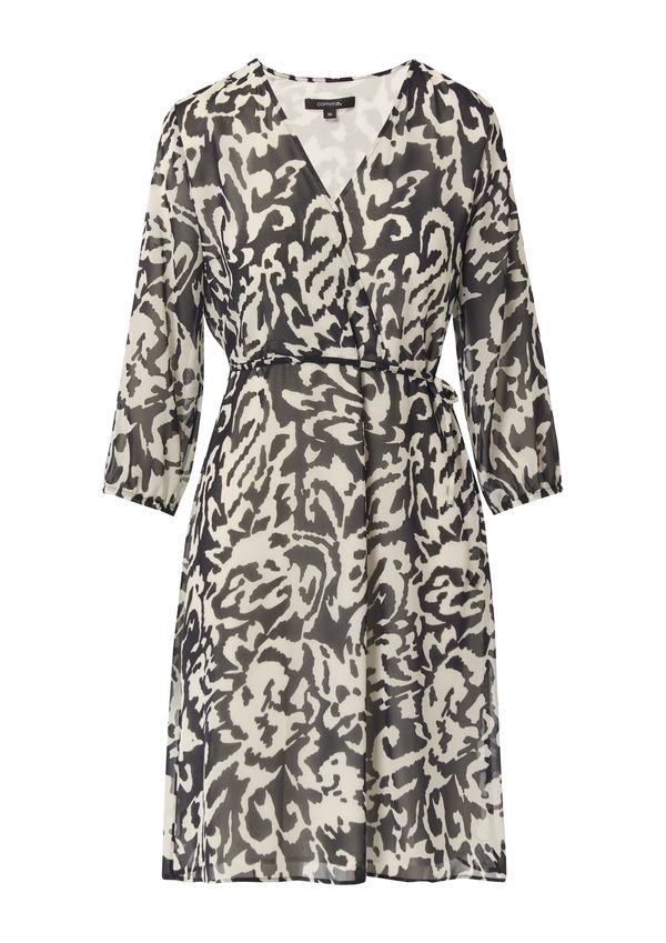 COMMA COMMA Haljina  svijetlobež / mornarsko plava