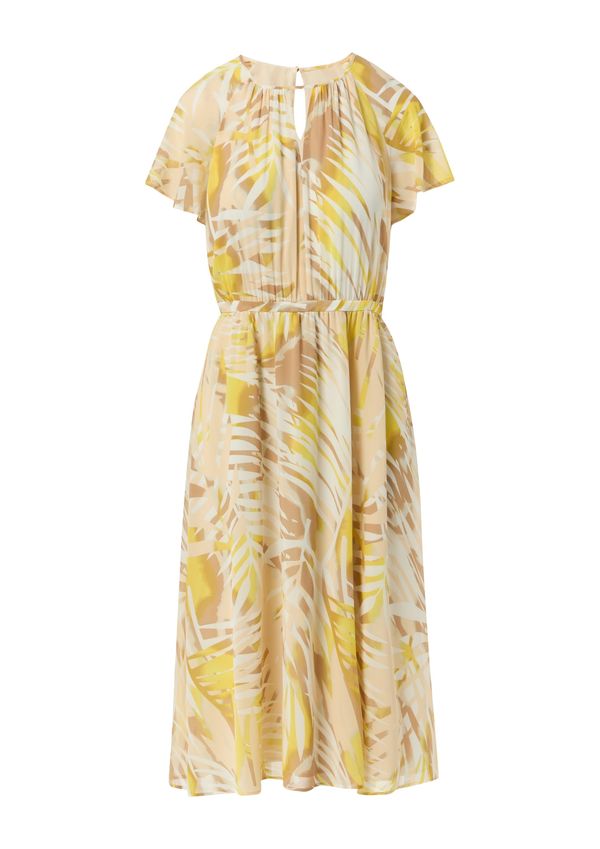 COMMA COMMA Haljina  žuta / bijela