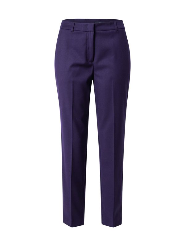 COMMA COMMA Hlače na crtu  ljubičasta