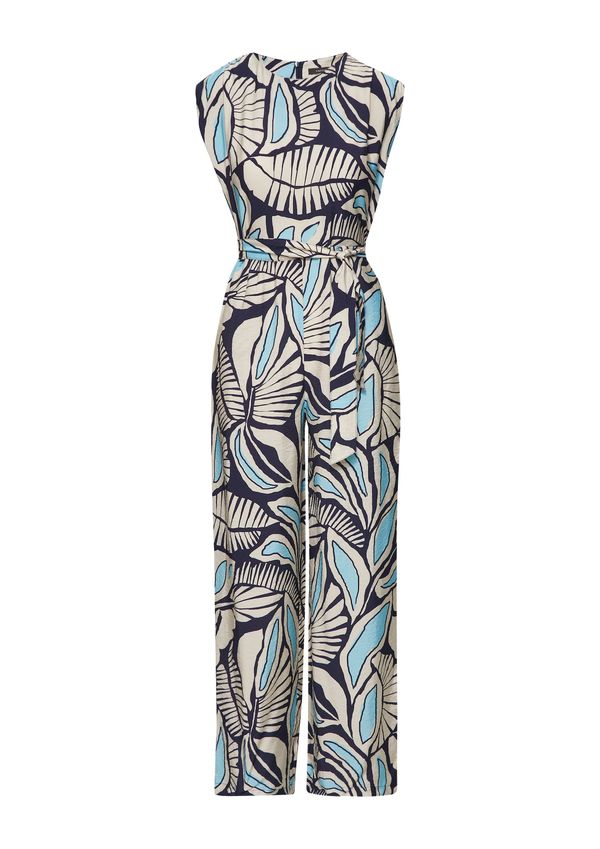 COMMA COMMA Kombinezon  bež / mornarsko plava / svijetloplava