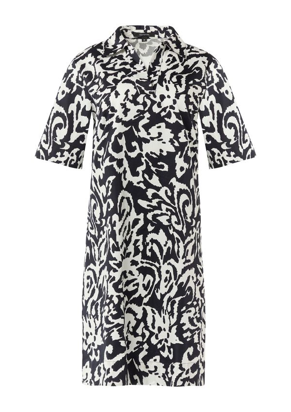 COMMA COMMA Košulja haljina  mornarsko plava / bijela