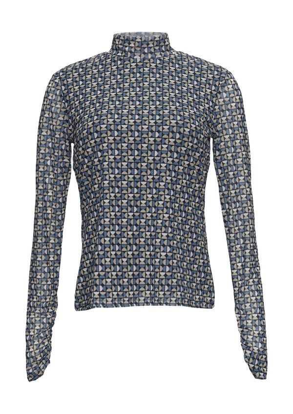 COMMA COMMA Majica  bež / opal / bež siva / crna