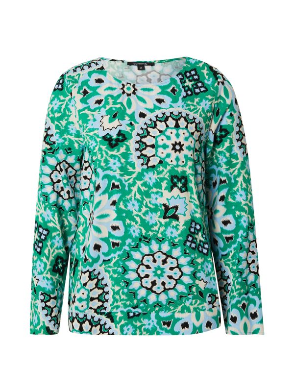 COMMA COMMA Majica  svijetlobež / svijetloplava / zelena / crna