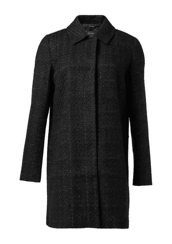 COMMA COMMA Prijelazni kaput  crna / srebro