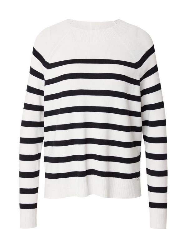 COMMA COMMA Pulover  crna / bijela