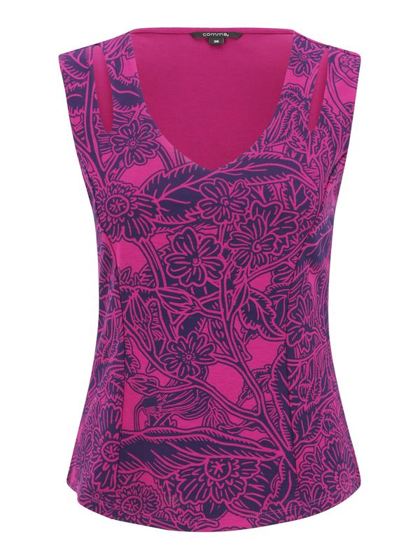 COMMA COMMA Top  noćno plava / tamno ljubičasta