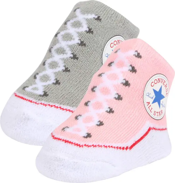 CONVERSE CONVERSE Čarape 'Chuck Taylor'  siva / miks boja / roza