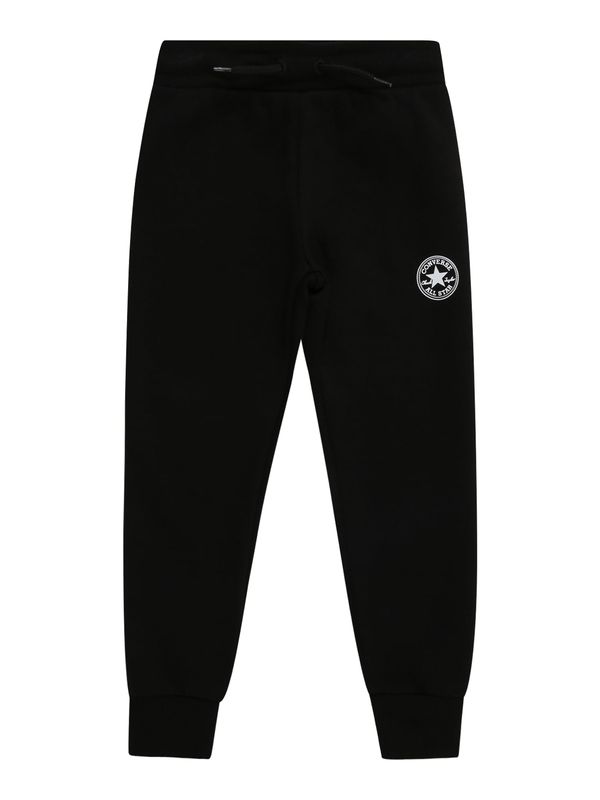CONVERSE CONVERSE Hlače  crna / bijela