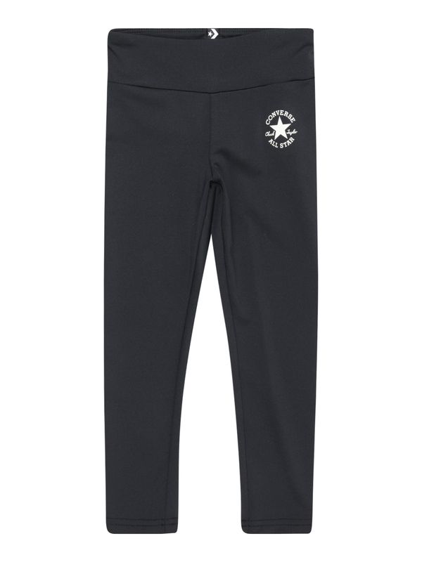 CONVERSE CONVERSE Hlače  crna / bijela