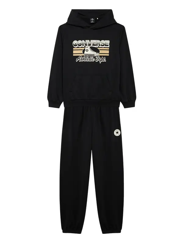 CONVERSE CONVERSE Jogging komplet  pijesak / crna / bijela