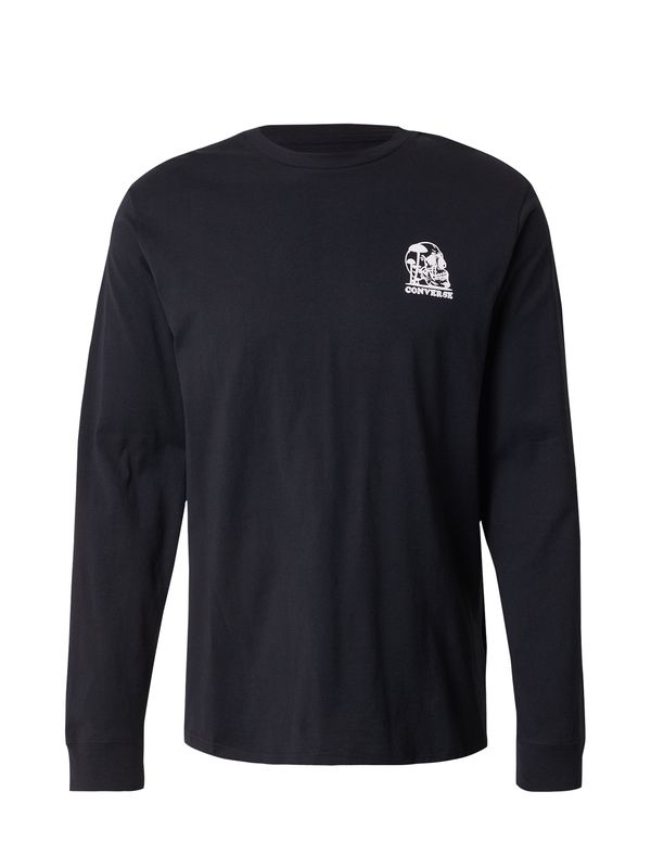 CONVERSE CONVERSE Majica  crna / bijela