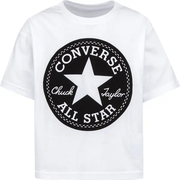 CONVERSE CONVERSE Majica  crna / bijela