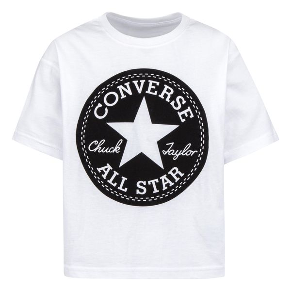 CONVERSE CONVERSE Majica  crna / bijela