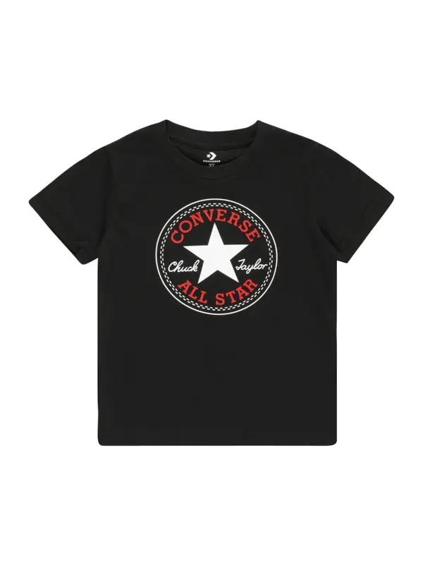 CONVERSE CONVERSE Majica  crvena / crna / bijela