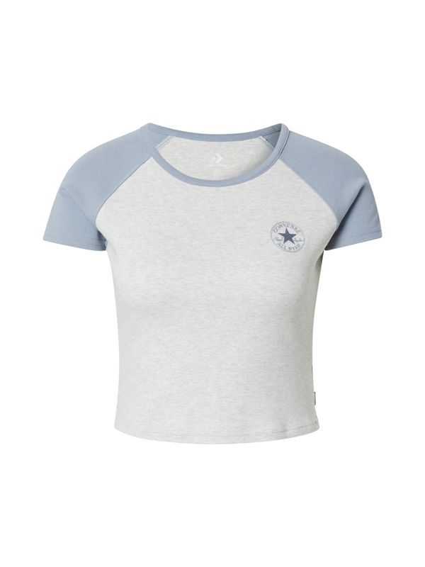 CONVERSE CONVERSE Majica  golublje plava / siva melange