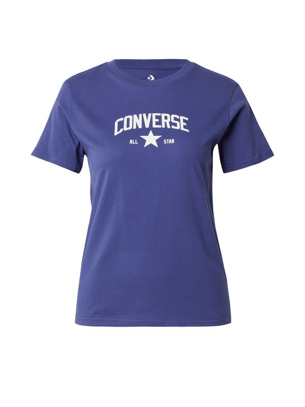 CONVERSE CONVERSE Majica  indigo / bijela