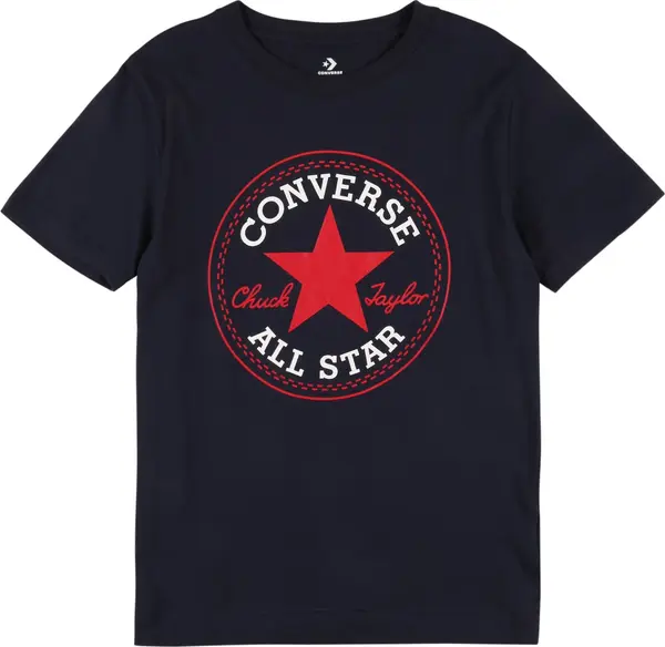 CONVERSE CONVERSE Majica  mornarsko plava / crvena / bijela