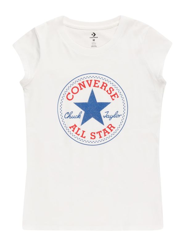 CONVERSE CONVERSE Majica  plava / crvena / bijela