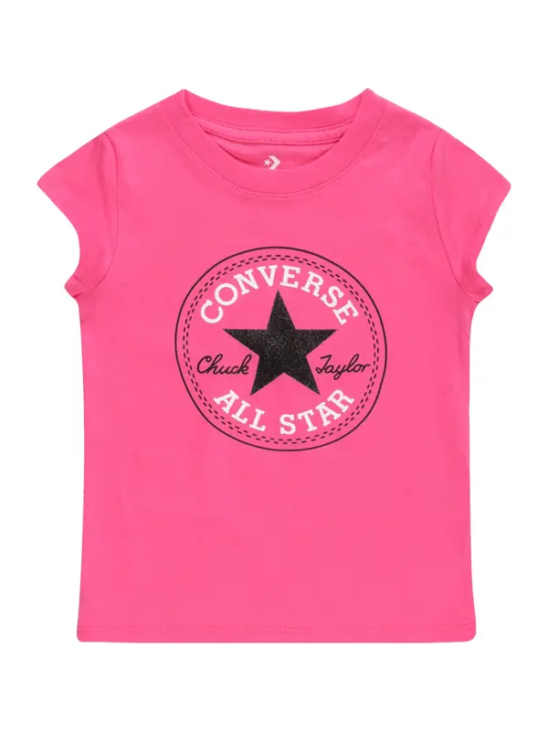 CONVERSE CONVERSE Majica  roza / crna / bijela
