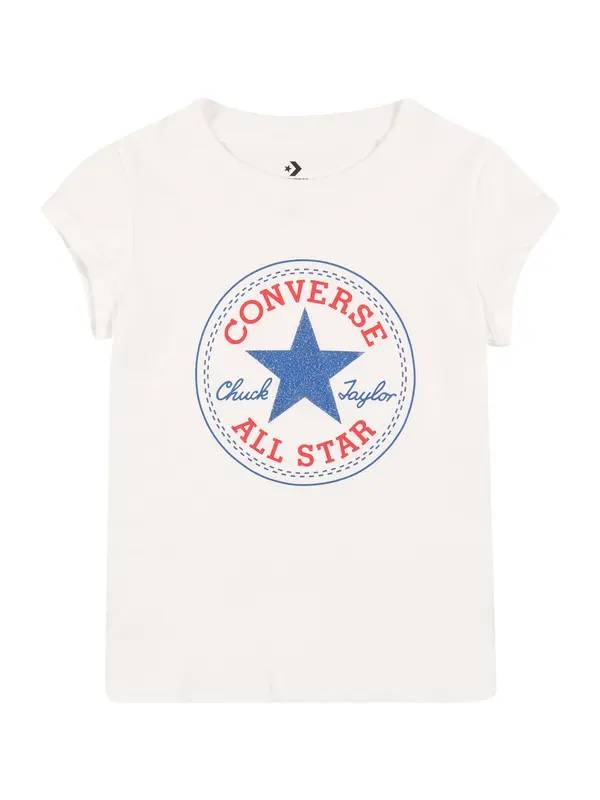 CONVERSE CONVERSE Majica  tamno plava / crvena / bijela