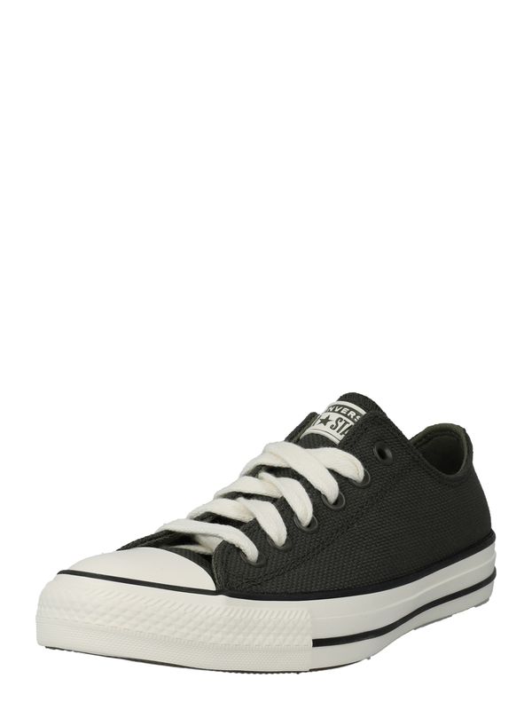 CONVERSE CONVERSE Niske tenisice 'CHUCK TAYLOR ALL STAR - CAVE G'  tamno zelena / bijela