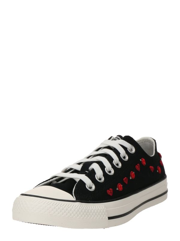 CONVERSE CONVERSE Niske tenisice 'CHUCK TAYLOR ALL STAR'  crvena / crna