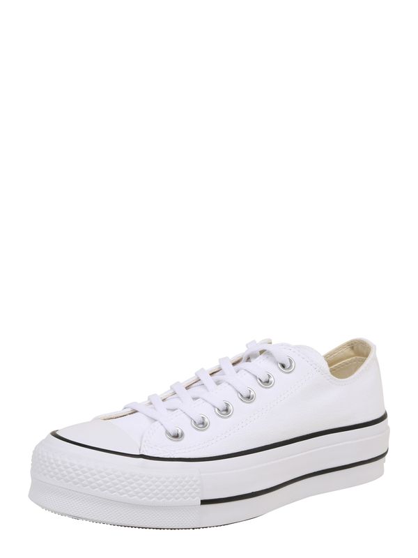 CONVERSE CONVERSE Niske tenisice 'Chuck Taylor All Star Lift Ox'  bijela