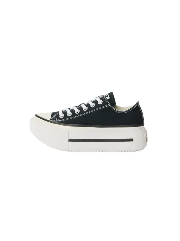 CONVERSE CONVERSE Niske tenisice 'CTAS LIFT DOUBLE STACK'  crna / bijela