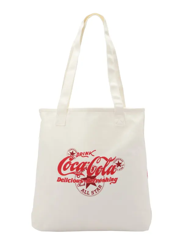 CONVERSE CONVERSE Shopper torba 'CAU CONVERSE X COCA COLA'  svijetlocrvena / bijela