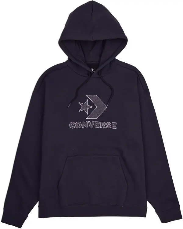 CONVERSE CONVERSE Sweater majica  antracit siva / crna