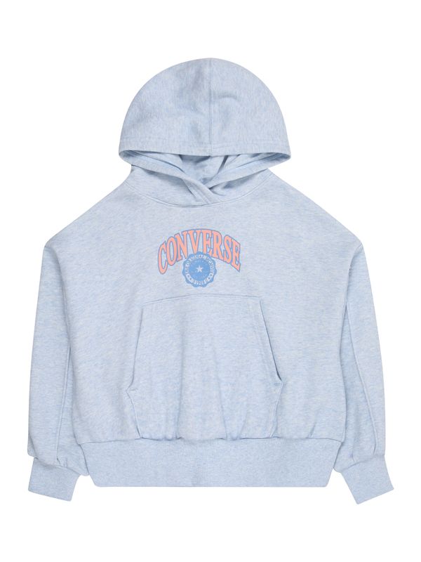 CONVERSE CONVERSE Sweater majica  kraljevsko plava / svijetloplava / losos