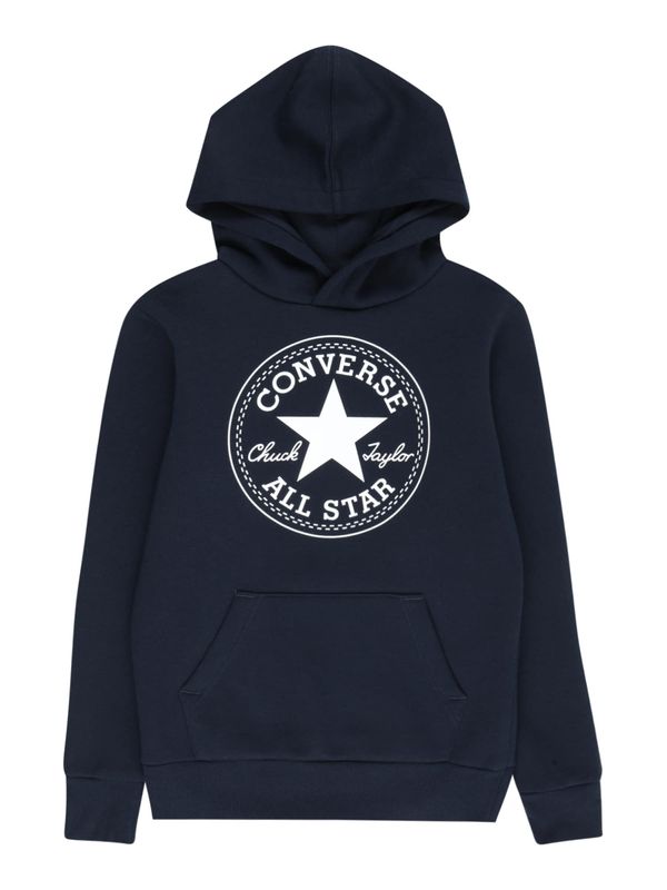 CONVERSE CONVERSE Sweater majica  mornarsko plava / bijela