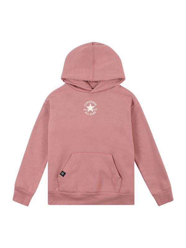 CONVERSE CONVERSE Sweater majica  prljavo roza / bijela