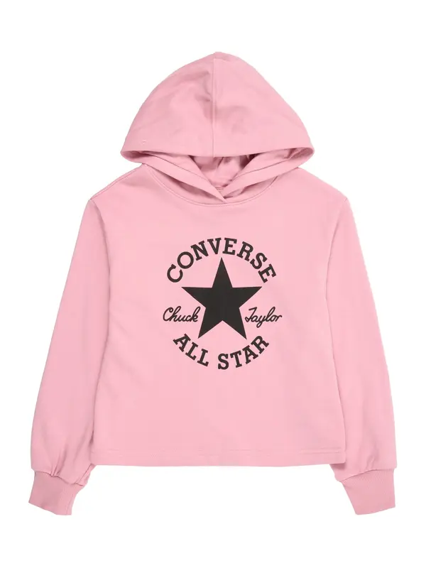 CONVERSE CONVERSE Sweater majica  roza / crna