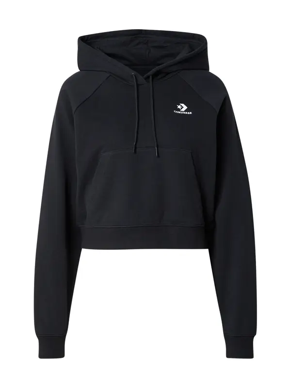 CONVERSE CONVERSE Sweater majica 'STAR CHEV'  crna / bijela