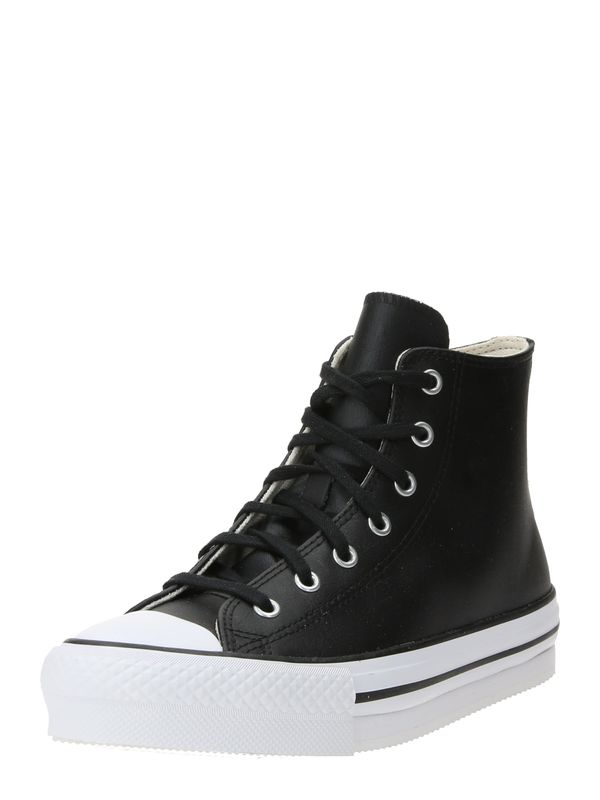 CONVERSE CONVERSE Tenisice 'CHUCK TAYLOR ALL STAR EVA LIFT'  crna / bijela