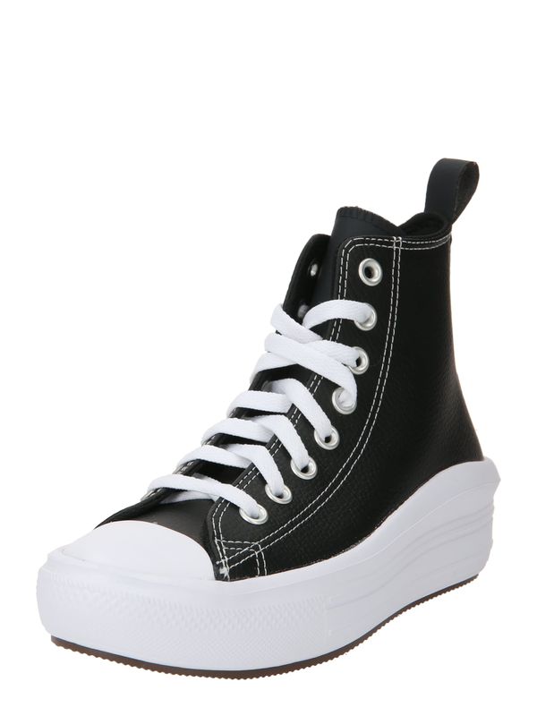 CONVERSE CONVERSE Tenisice 'CHUCK TAYLOR ALL STAR MOVE'  crna / bijela