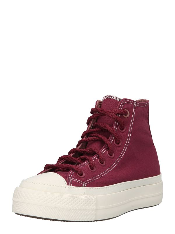 CONVERSE CONVERSE Visoke tenisice  boja vina / bijela