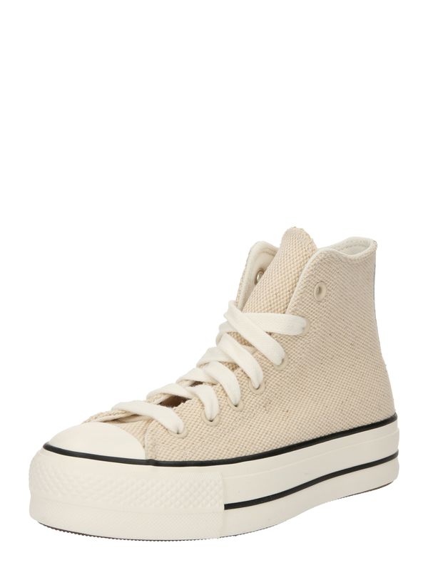 CONVERSE CONVERSE Visoke tenisice 'CHUCK TAYLOR ALL STAR'  sivkasto bež / crna