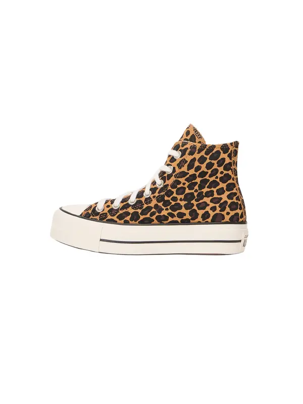 CONVERSE CONVERSE Visoke tenisice 'Ctas Lift'  cappuccino / tamno smeđa / crna