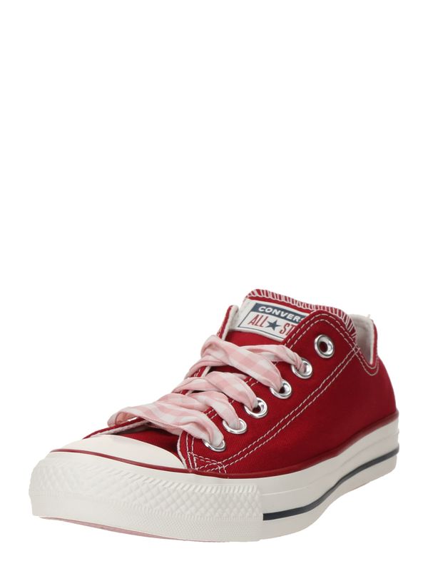 CONVERSE CONVERSE Visoke tenisice 'TAS OX DAYS AHEAD'  tamno crvena / bijela
