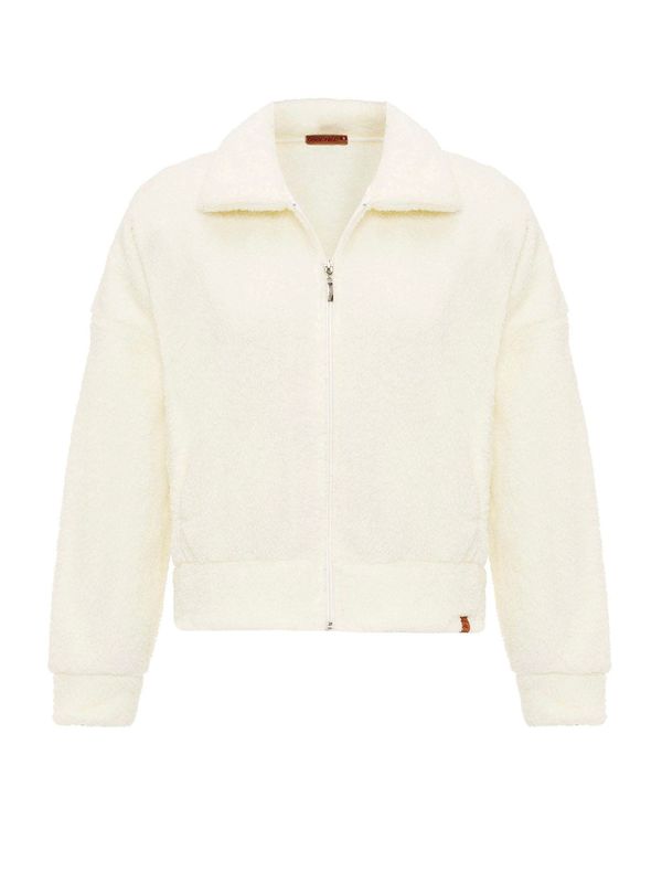 Cool Hill Cool Hill Flis jakna  ecru/prljavo bijela