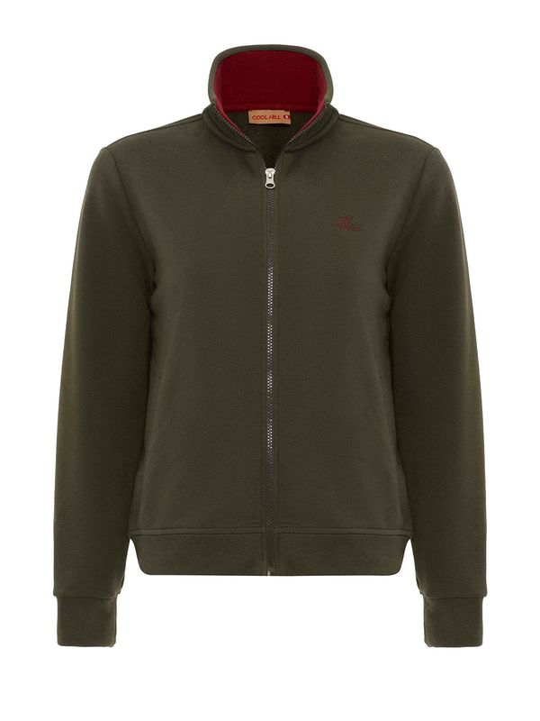 Cool Hill Cool Hill Gornji dio trenirke  maslinasta / crvena