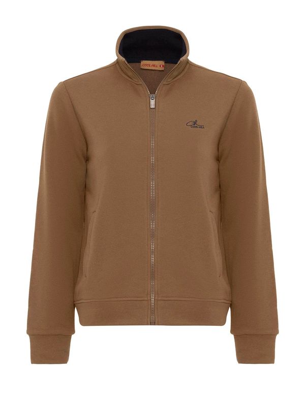 Cool Hill Cool Hill Gornji dio trenirke  smeđa