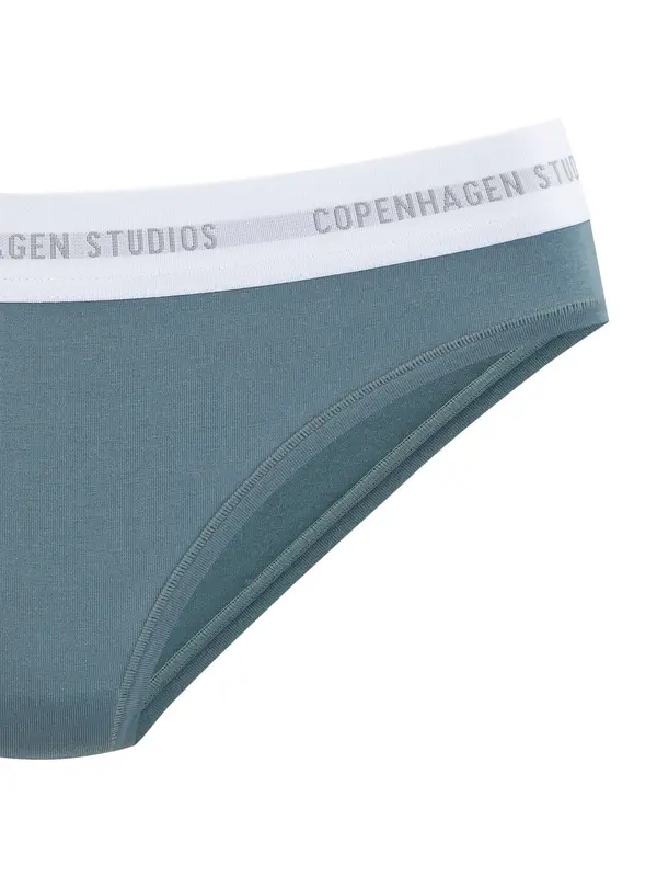 Copenhagen Studios Copenhagen Studios Bikini donji dio  siva / petrol / bijela