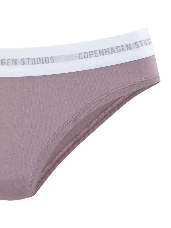 Copenhagen Studios Copenhagen Studios Slip  siva / sivkasto ljubičasta (mauve) / bijela