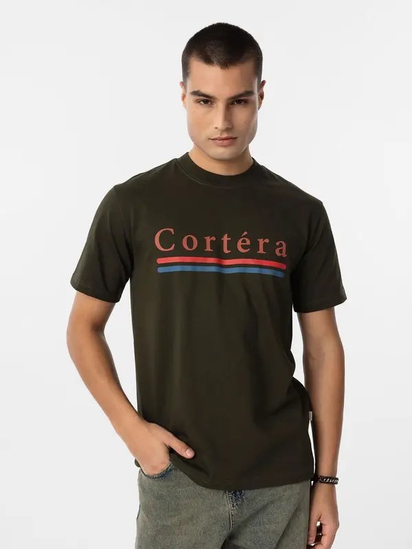 Cortera Cortera Majica  kaki