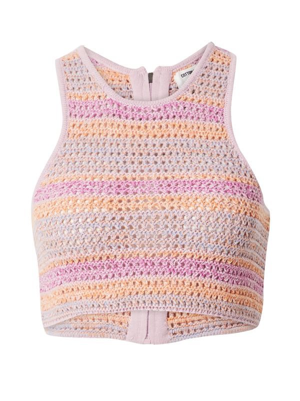 Cotton On Cotton On Top s naramenicama  ljubičasta / svijetlonarančasta / roza / roza